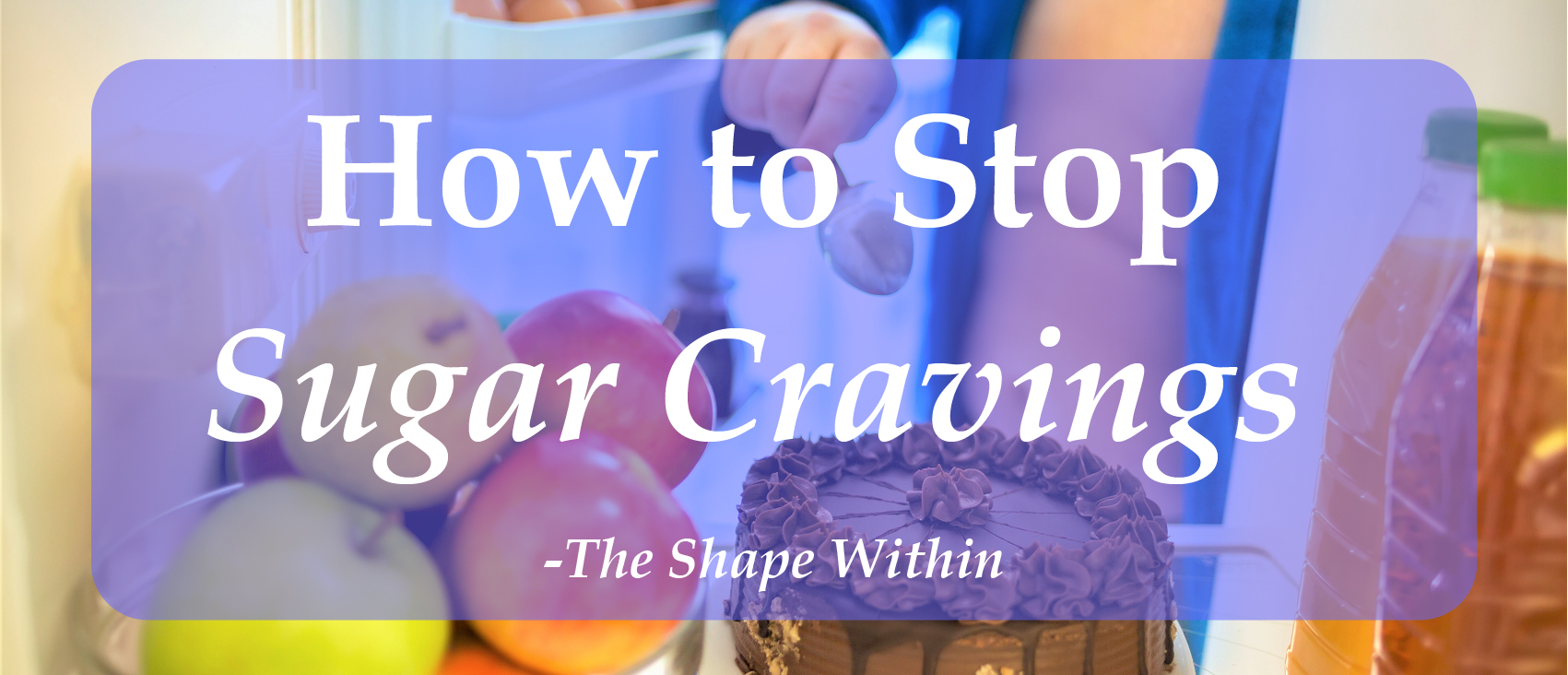 Learn how to stop eating sugar by filling your diet with whole, nutritious, healthy foods