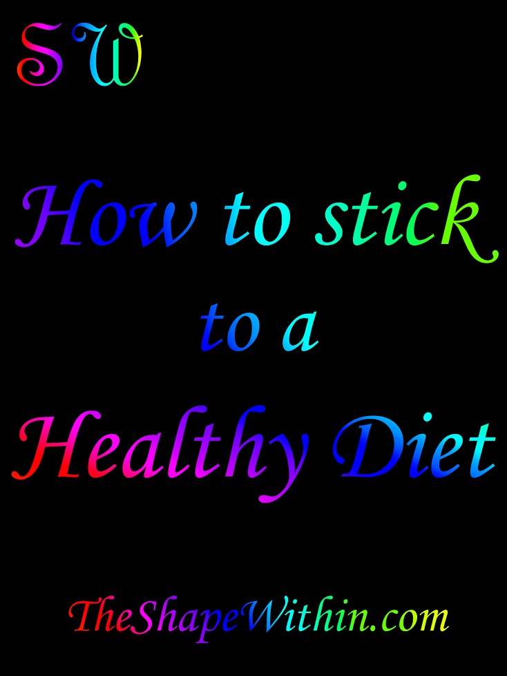 Starting a diet and then giving up over and over is beyond frustrating. Learn how to stick to a healthy diet without stress, by finding the right motivation for weight loss, developing a long-term mindset for losing weight, and most importantly by losing weight in an effective and sustainable way with healthy foods and exercise | TheShapeWithin.com