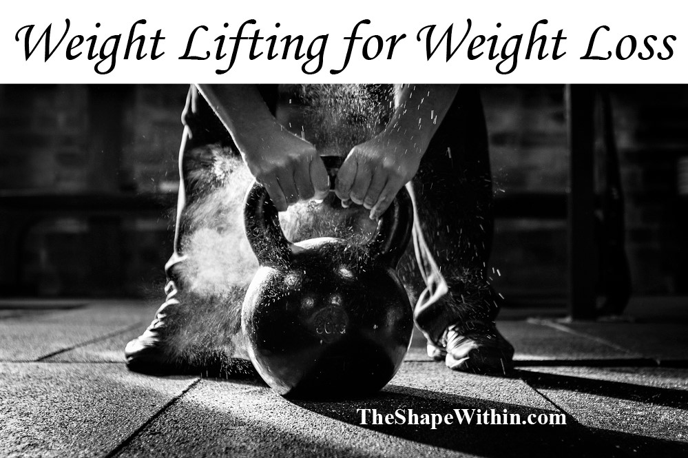 A black and white photo of a man's hands holding a kettlebell, taking advantage of the power of weight lifting for weight loss