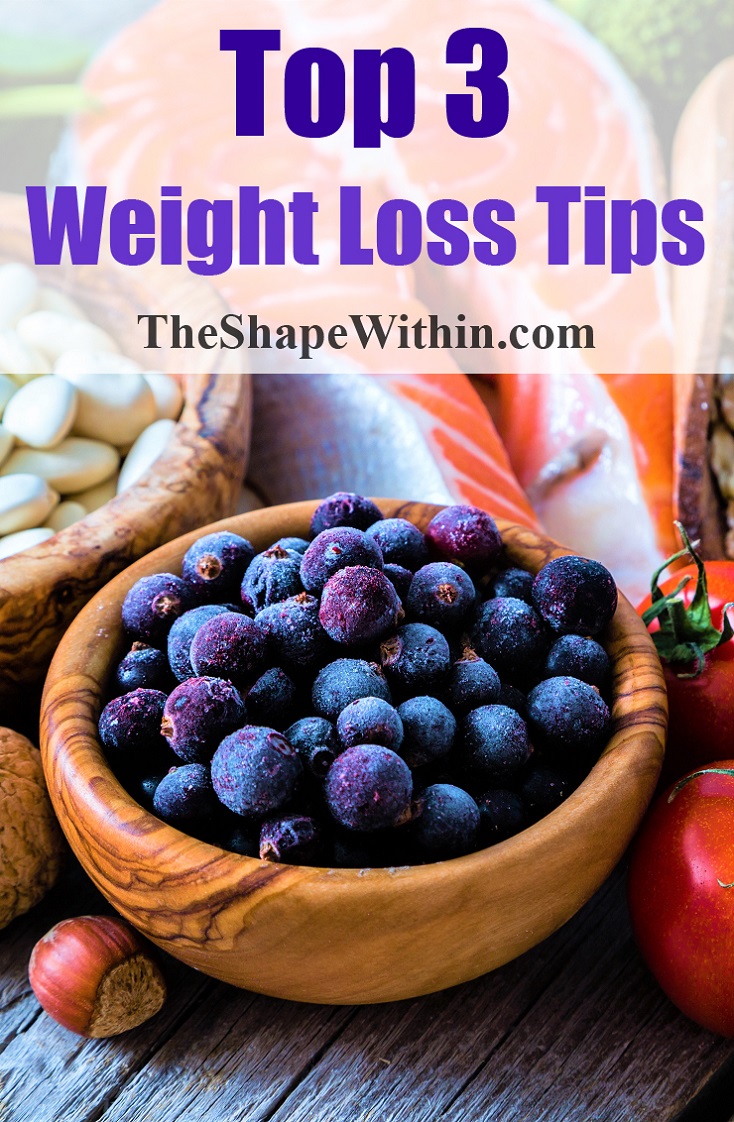 The 3 most important weight loss tips that helped me lose weight, and keep it off. If you focus your efforts on the right things, you'll get the best fat loss results for your hard work. Learn how to lose weight the healthy way, and without stress | TheShapeWithin.com