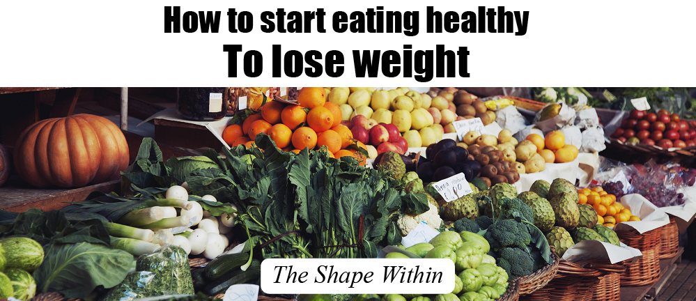 A wide and vibrant assortment of super healthy foods displayed outside- How to start a diet to lose weight