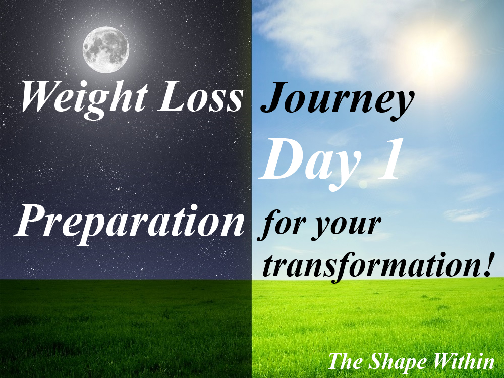 A scene of night turning into day, representing waking up to a brand new day and healthy lifestyle after preparing for weight loss | TheShapeWithin.com