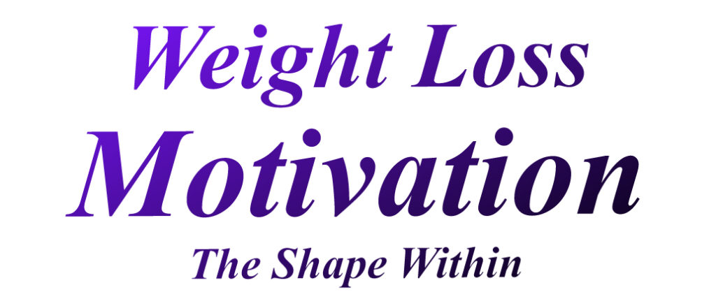 Purple weight loss motivation banner- Learn how to motivate yourself to lose weight and get fit