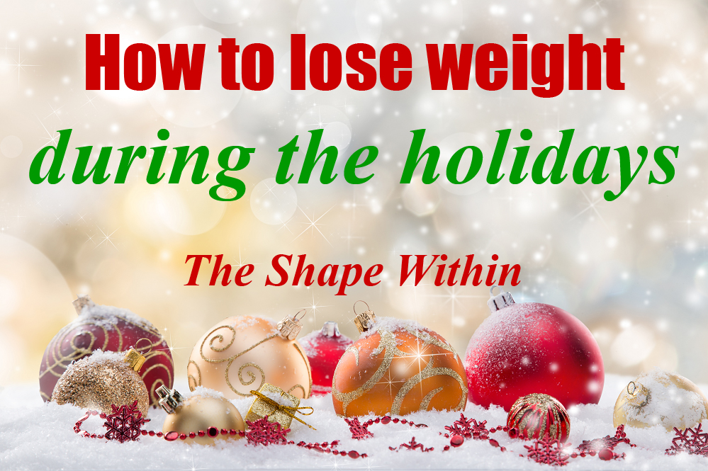 A beautiful assortment of colorful Christmas ornaments- How to lose weight during the holidays
