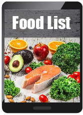 The 8 Week Weight Loss Challenge comes with a healthy food list to customize your diet with
